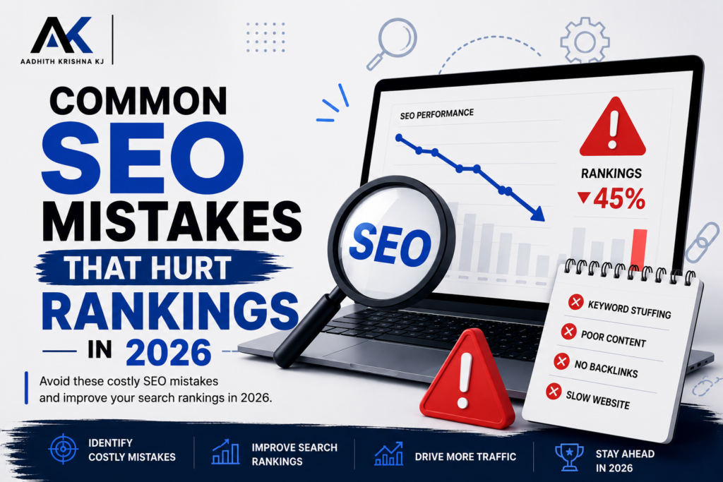 Common SEO Mistakes That Hurt Rankings In 2026